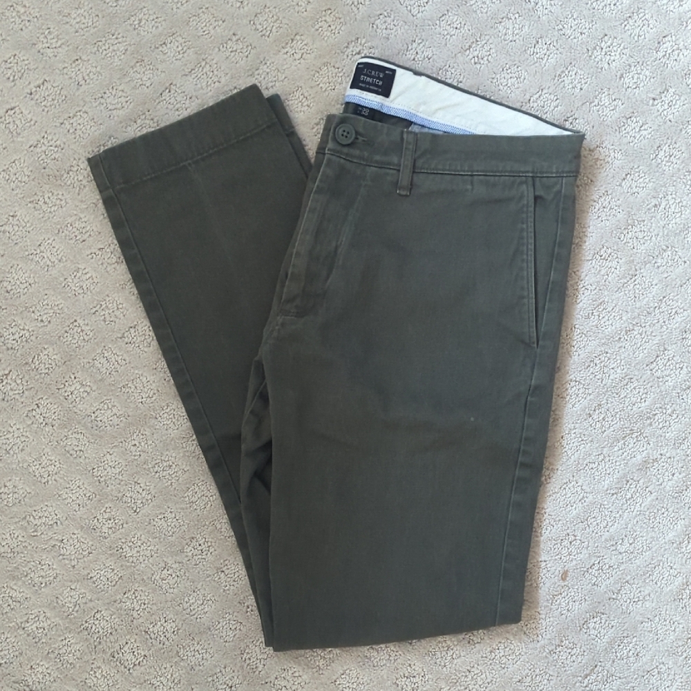J. Crew Olive Green Chinos